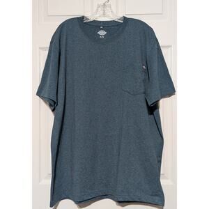 Dickies Shirt Mens XL Workwear Short Sleeve Pocket Crewneck Blend Tee T-Shirt